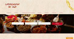 Desktop Screenshot of gastronomiaderua.com.br